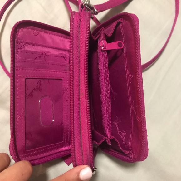Vera Bradley Crossbody/ Wristlet Wallet - Picture 6 of 10